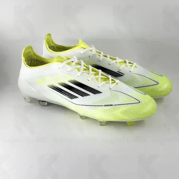 کفش فوتبال f50 سفید فسفری - Image 3
